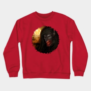 Werewolf Autumn Moon Crewneck Sweatshirt